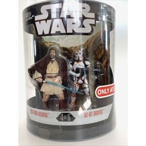Hasbro Star Wars Order 66 #4/6 Obi Wan Kenobi & AT-RT Driver Figures Target